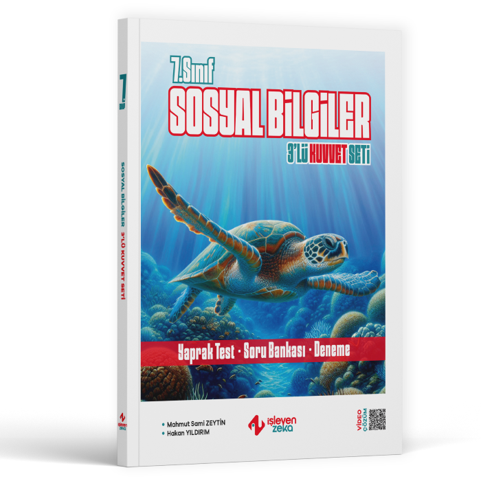 İŞLEYEN ZEKA 7.SINIF 3 LÜ KUVVET SOSYAL B.- 25-26